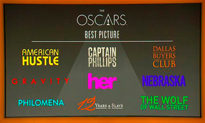 nominados Oscars 2013
